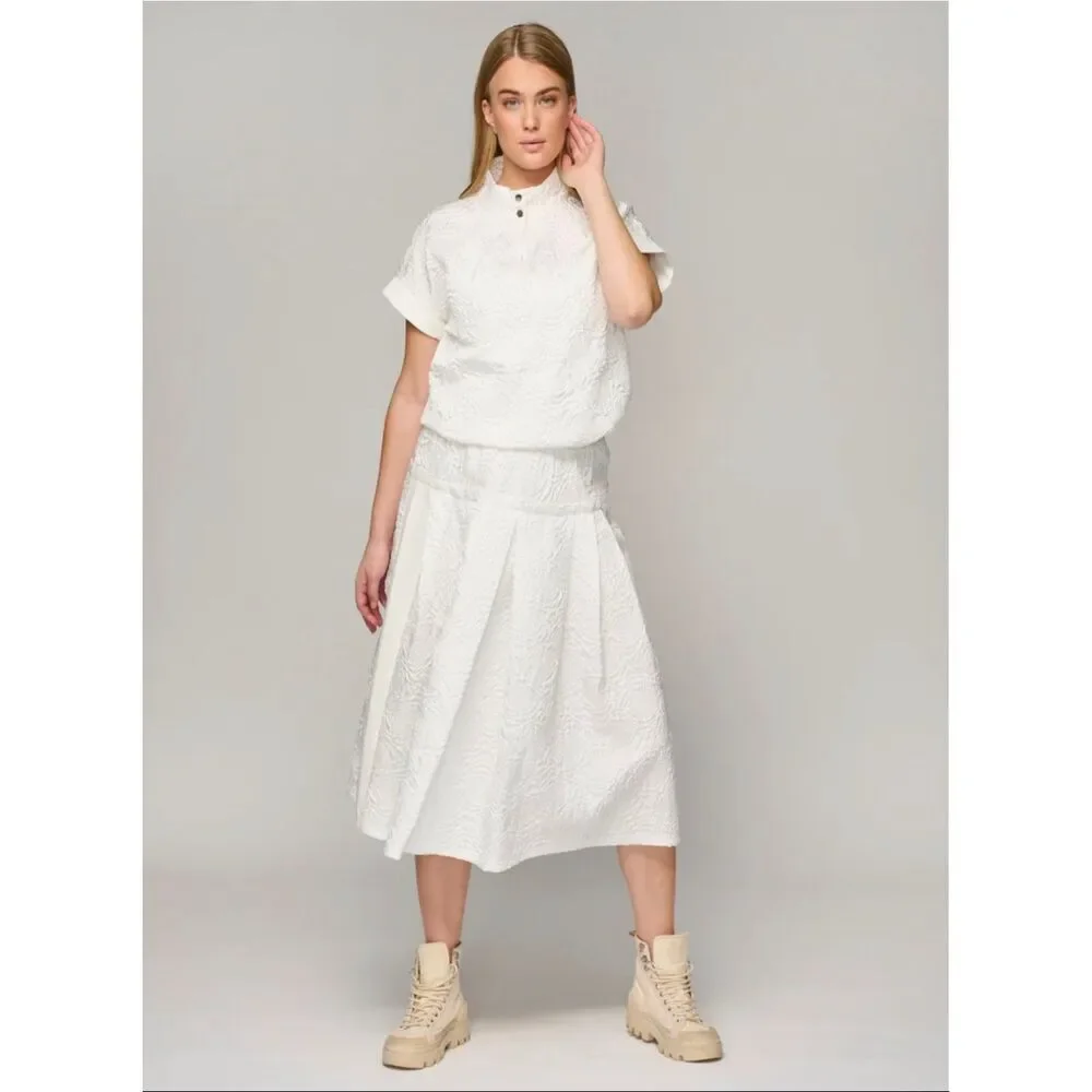 Nü Denmark Owami 2‎ Piece Top and Skirt in White Size Small